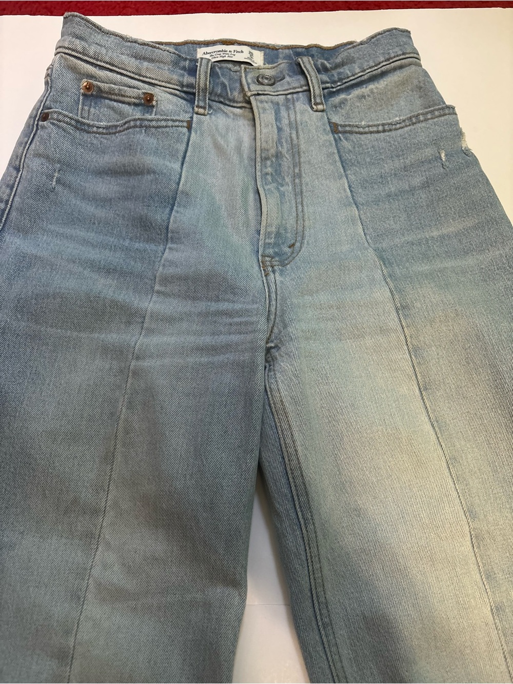Abercrombie & Fitch The Crop Wide Leg Ultra High Rise - Picture 4 of 5
